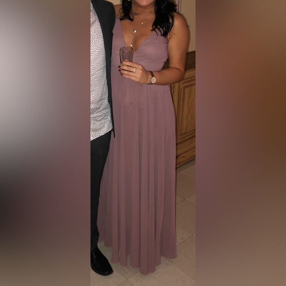 Mauve Evening Gown - Picture 3 of 5